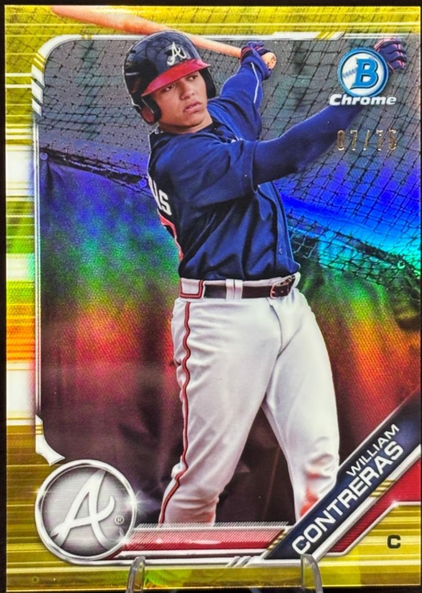 William Contreras [Gold Shimmer Refractor] #BCP-148