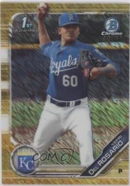 Yefri Del Rosario [Gold Shimmer Refractor] #BCP-243