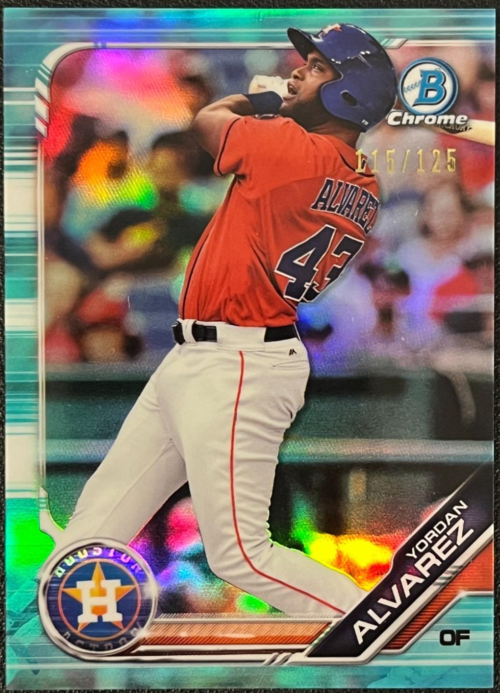 Yordan Alvarez [Aqua Refractor] #BCP-123