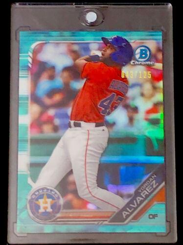 Yordan Alvarez [Aqua Shimmer Refractor] #BCP-123