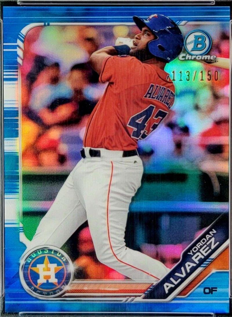 Yordan Alvarez [Blue Refractor] #BCP-123
