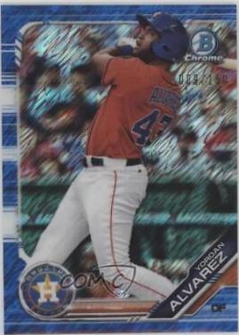 Yordan Alvarez [Blue Shimmer Refractor] #BCP-123