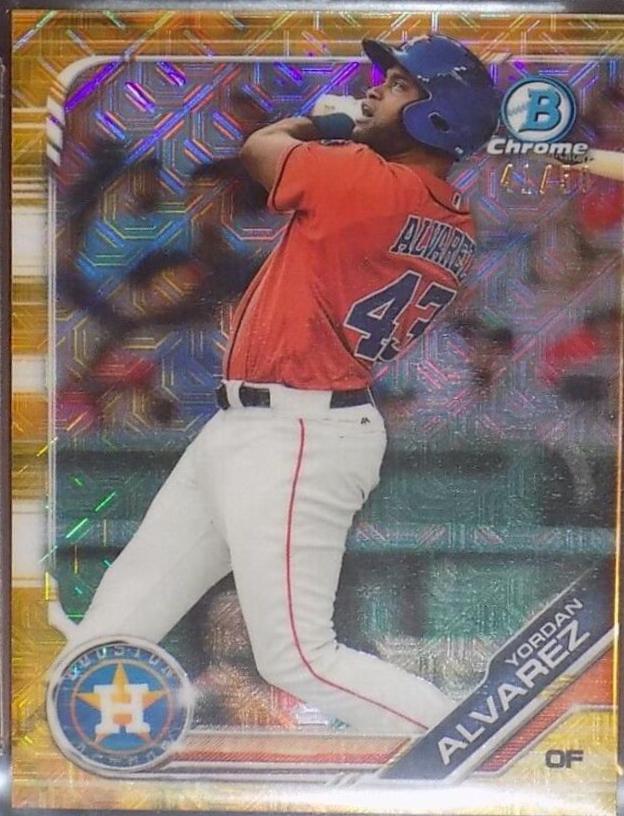 Yordan Alvarez [Gold Refractor] #BCP-123