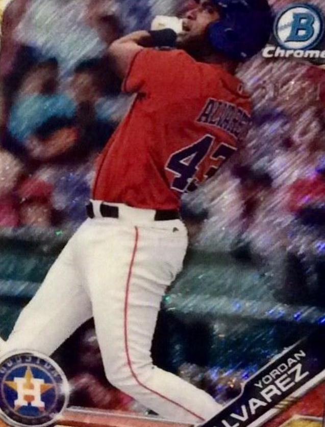 Yordan Alvarez [Gold Shimmer Refractor] #BCP-123
