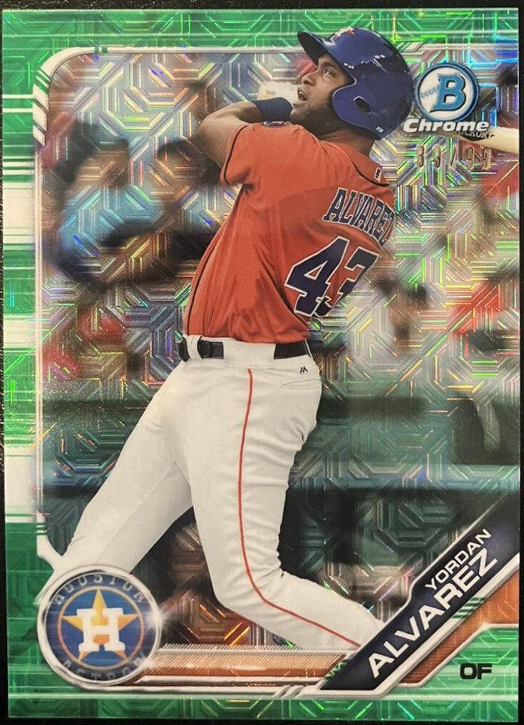 Yordan Alvarez [Green Refractor] #BCP-123