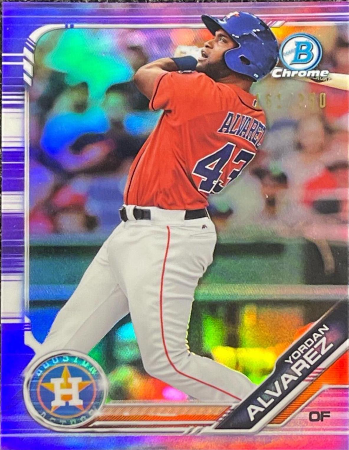 Yordan Alvarez [Purple Refractor] #BCP-123