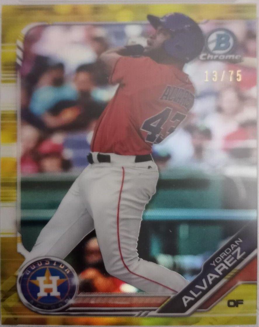 Yordan Alvarez [Yellow Refractor] #BCP-123