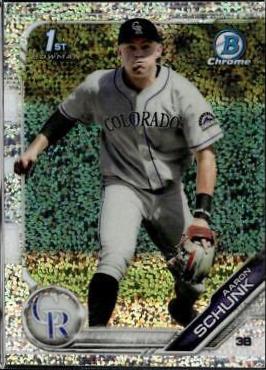 Aaron Schunk [Sparkle Refractor] #BDC-129