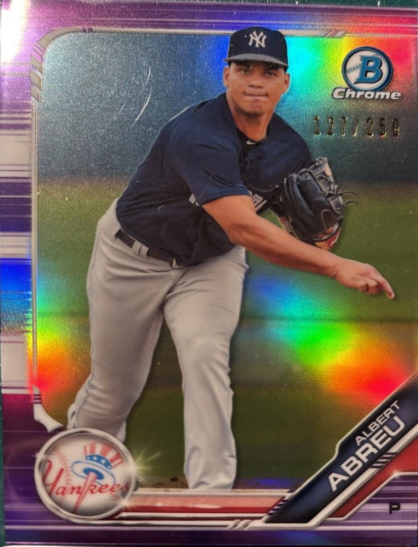 Albert Abreu [Purple Refractor] #BDC-37