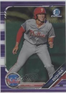 Alec Bohm [Purple Refractor] #BDC-162