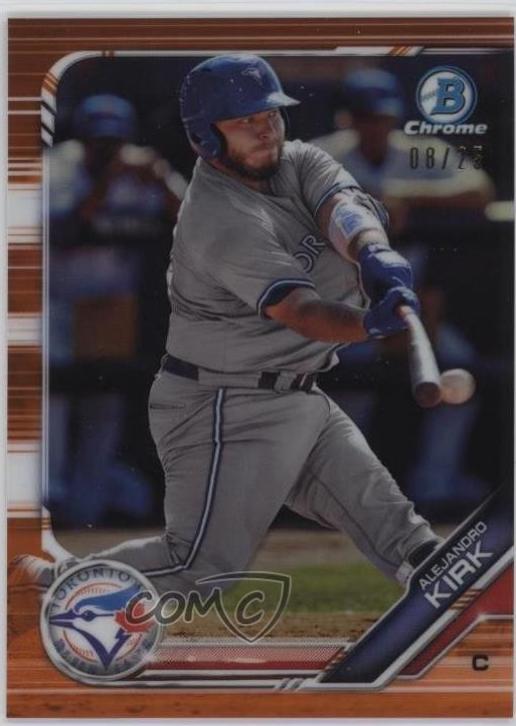 Alejandro Kirk [Orange Refractor] #BDC-193