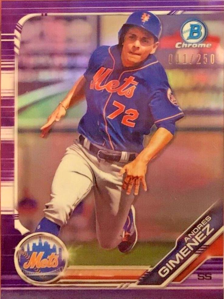 Andres Gimenez [Purple Refractor] #BDC-8