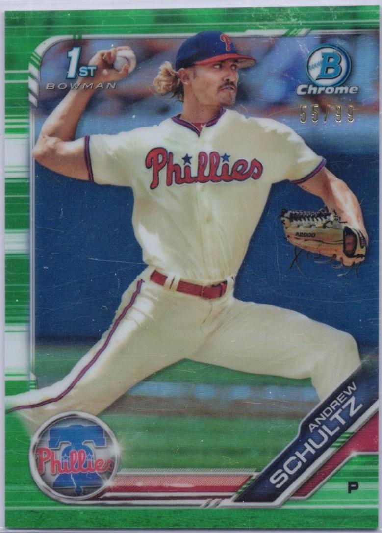 Andrew Schultz [Green Refractor] #BDC-120