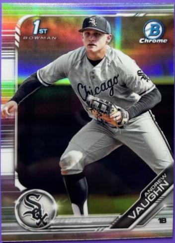 Andrew Vaughn [Ball Visible Autograph] #BDC-100