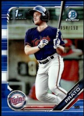 Anthony Prato [Blue Refractor] #BDC-101