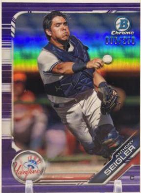 Anthony Seigler [Purple Refractor] #BDC-171