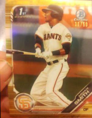 Armani Smith [Gold Refractor] #BDC-157