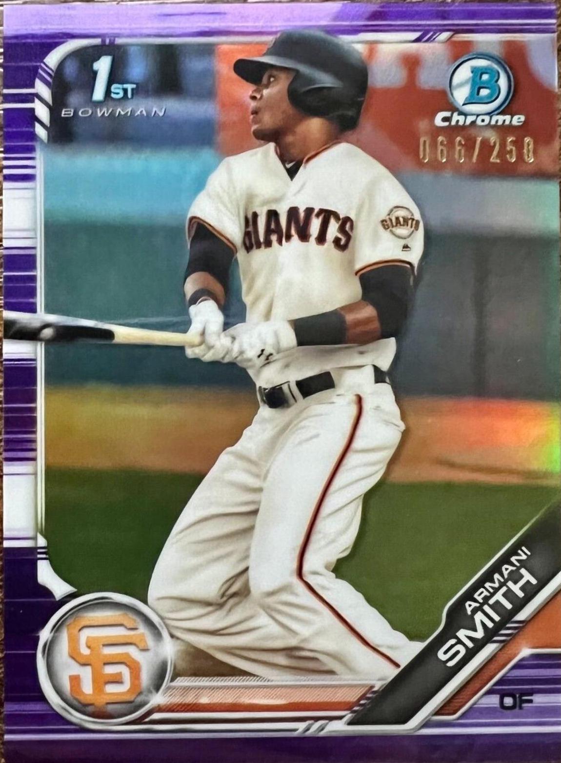 Armani Smith [Purple Refractor] #BDC-157