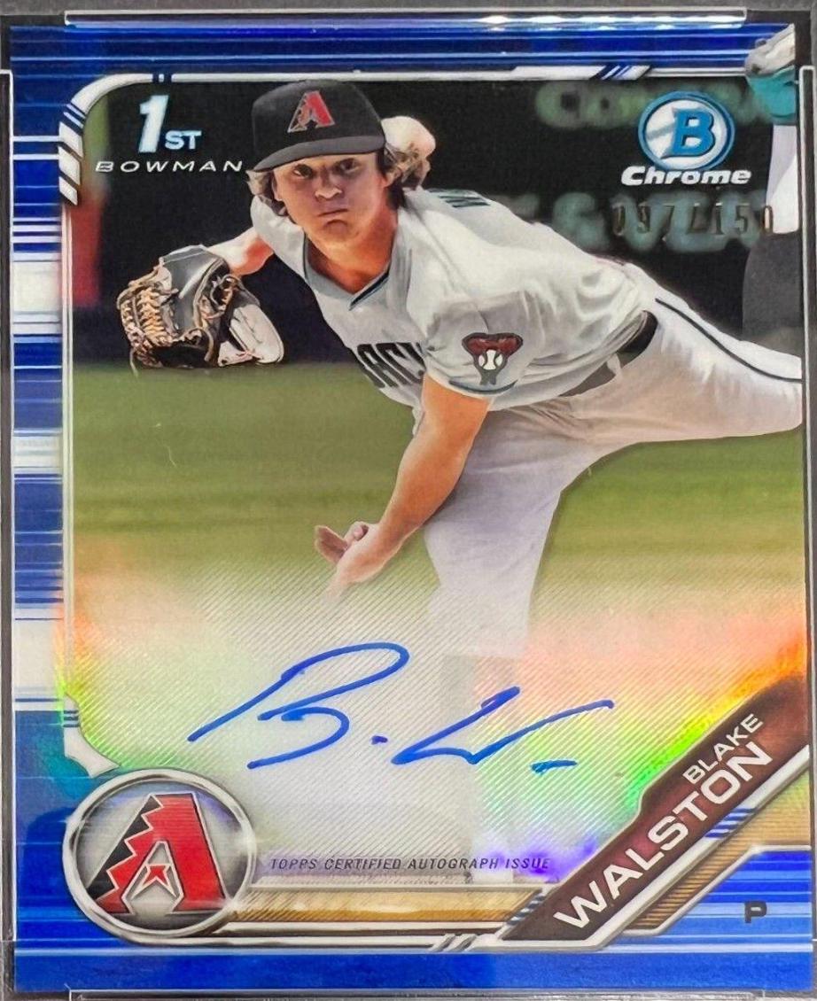 Blake Walston [Blue Refractor] #BDC-12