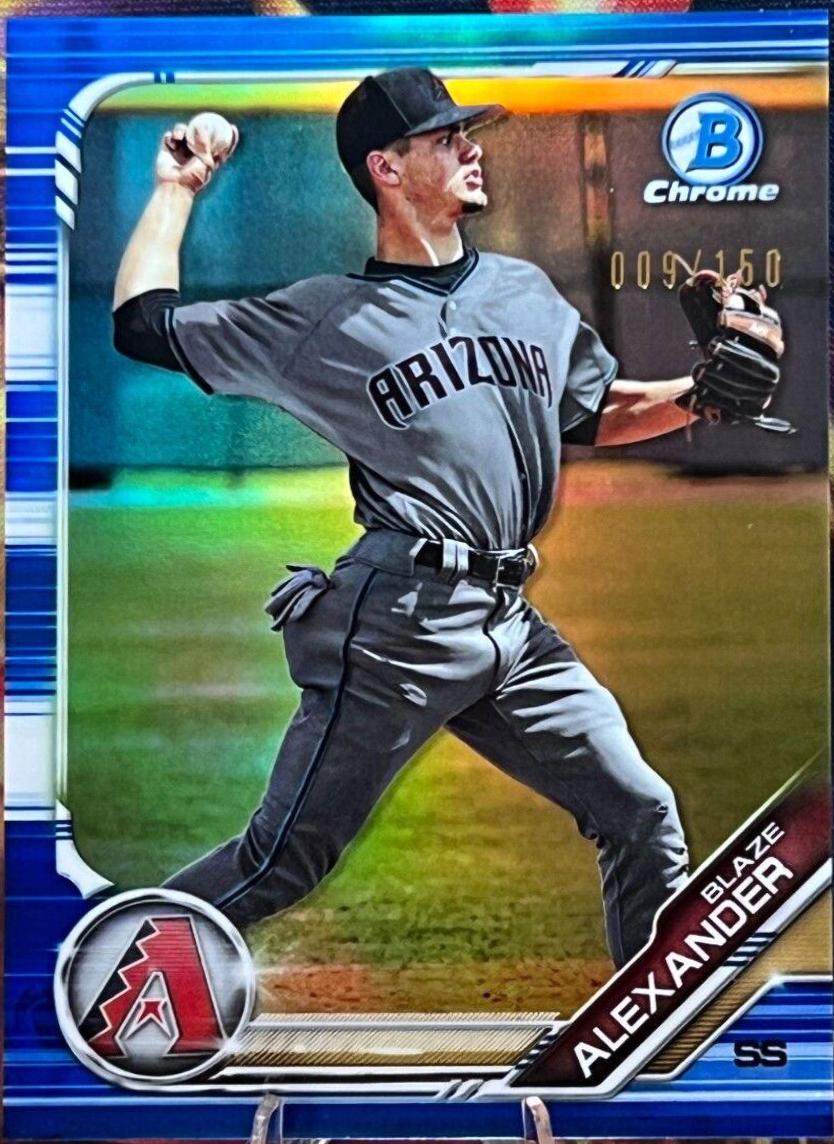 Blaze Alexander [Blue Refractor] #BDC-155
