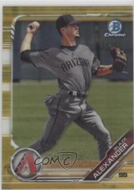 Blaze Alexander [Gold Refractor] #BDC-155