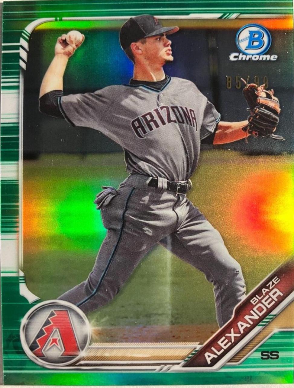 Blaze Alexander [Green Refractor] #BDC-155