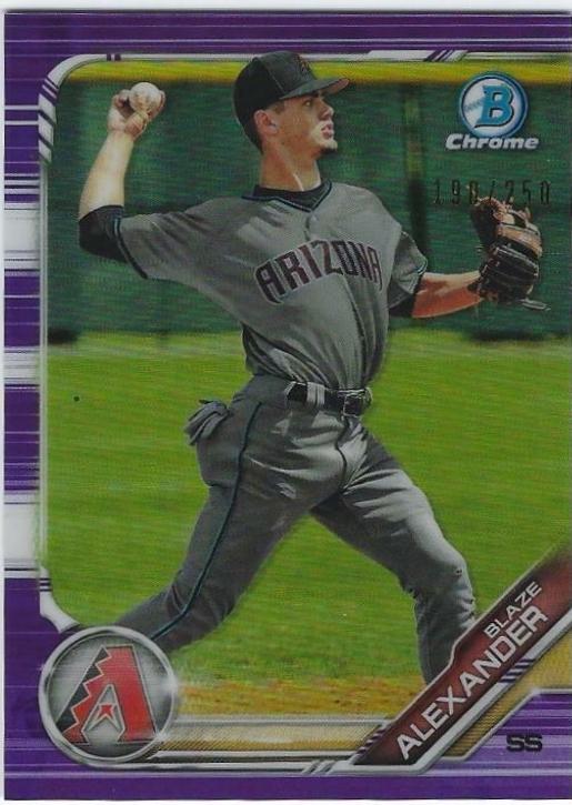 Blaze Alexander [Purple Refractor] #BDC-155