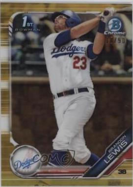 Brandon Lewis [Gold Refractor] #BDC-40