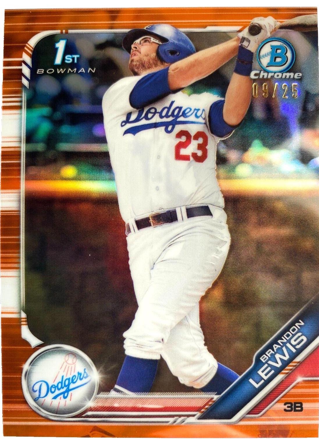Brandon Lewis [Orange Refractor] #BDC-40
