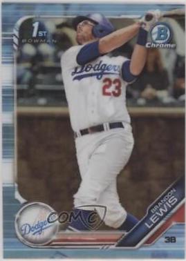 Brandon Lewis [Sky Blue Refractor] #BDC-40