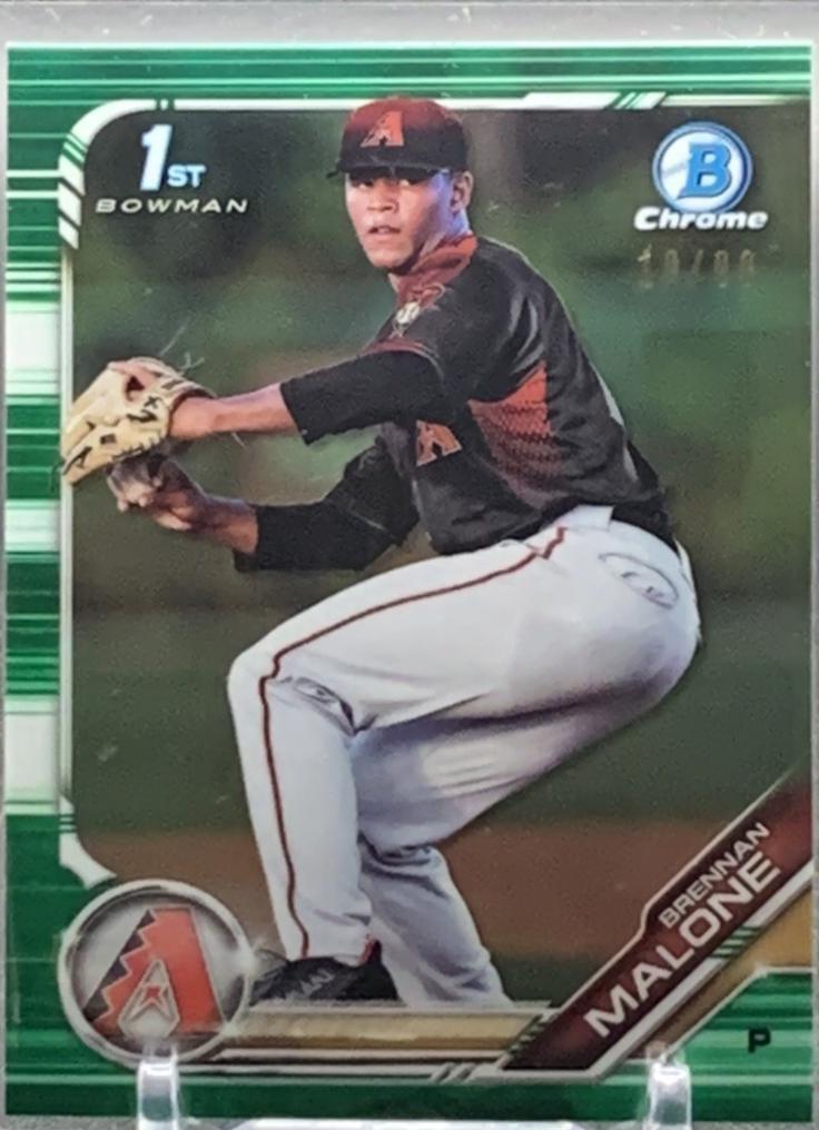 Brennan Malone [Green Refractor] #BDC-165