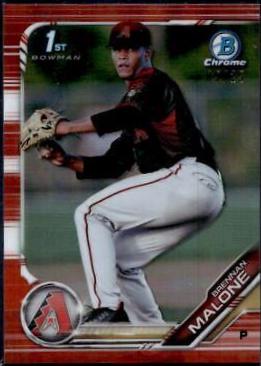 Brennan Malone [Orange Refractor] #BDC-165
