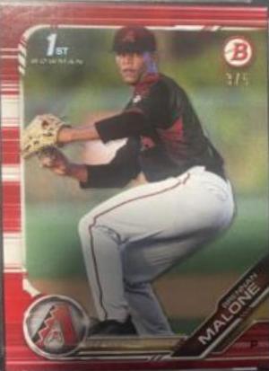 Brennan Malone [Red Refractor] #BDC-165