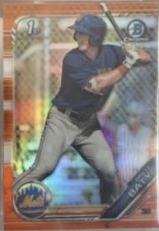 Brett Baty [Orange Refractor] #BDC-39