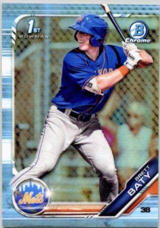 Brett Baty [Sky Blue Refractor] #BDC-39