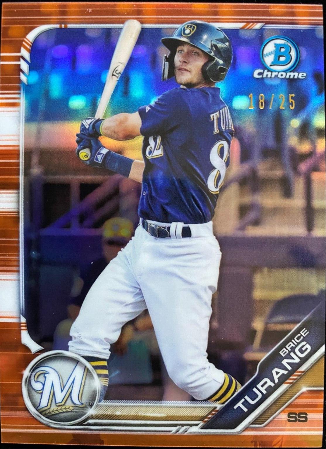 Brice Turang [Orange Refractor] #BDC-130