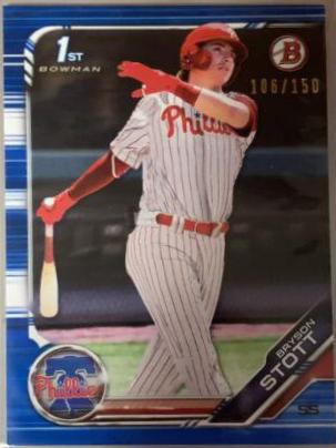 Bryson Stott [Blue Refractor] #BDC-79