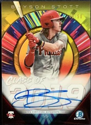 Bryson Stott [Gold Refractor] #BDC-79