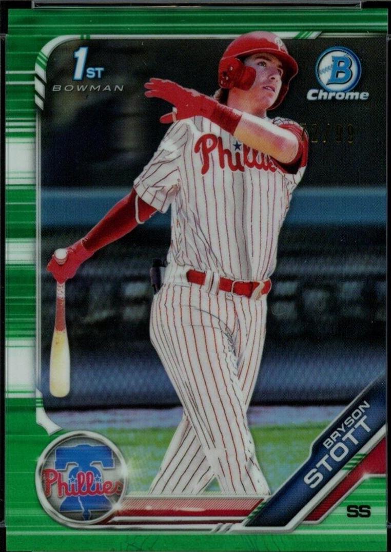 Bryson Stott [Green Refractor] #BDC-79