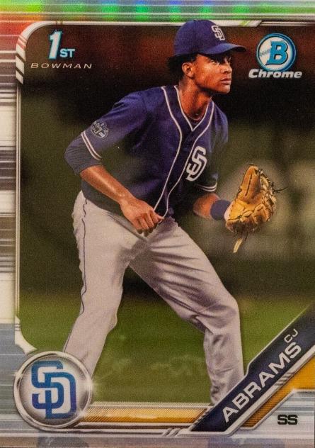 CJ Abrams [Refractor] #BDC-85