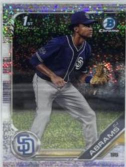 CJ Abrams [Sparkle Refractor] #BDC-85