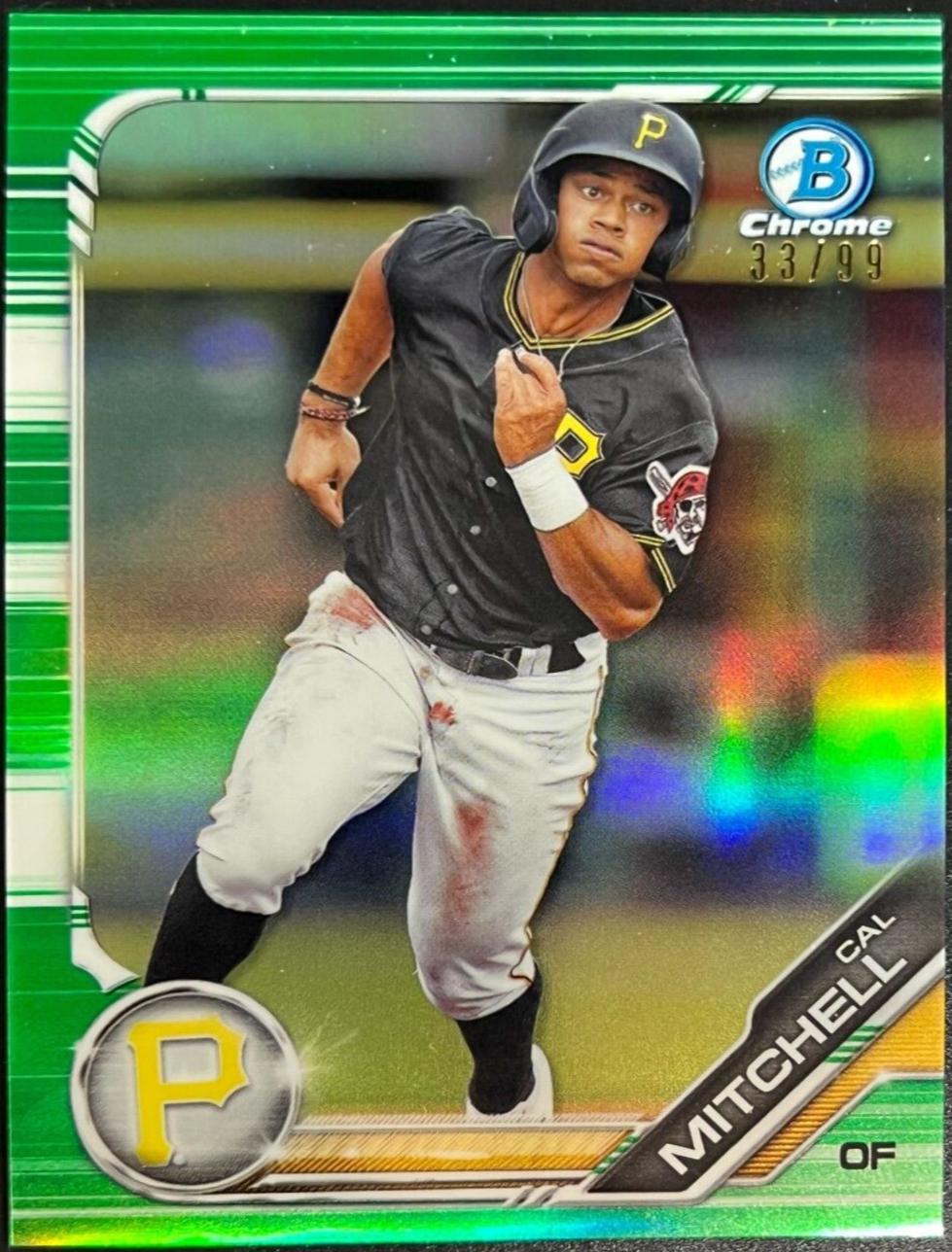 Cal Mitchell [Green Refractor] #BDC-26