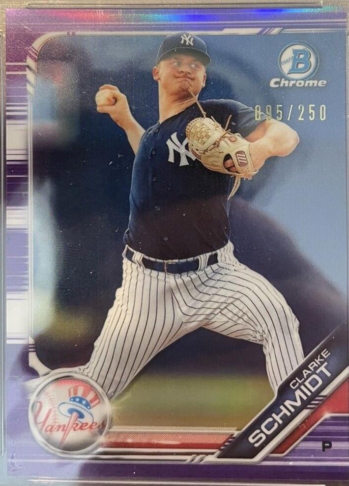 Clarke Schmidt [Purple Refractor] #BDC-190
