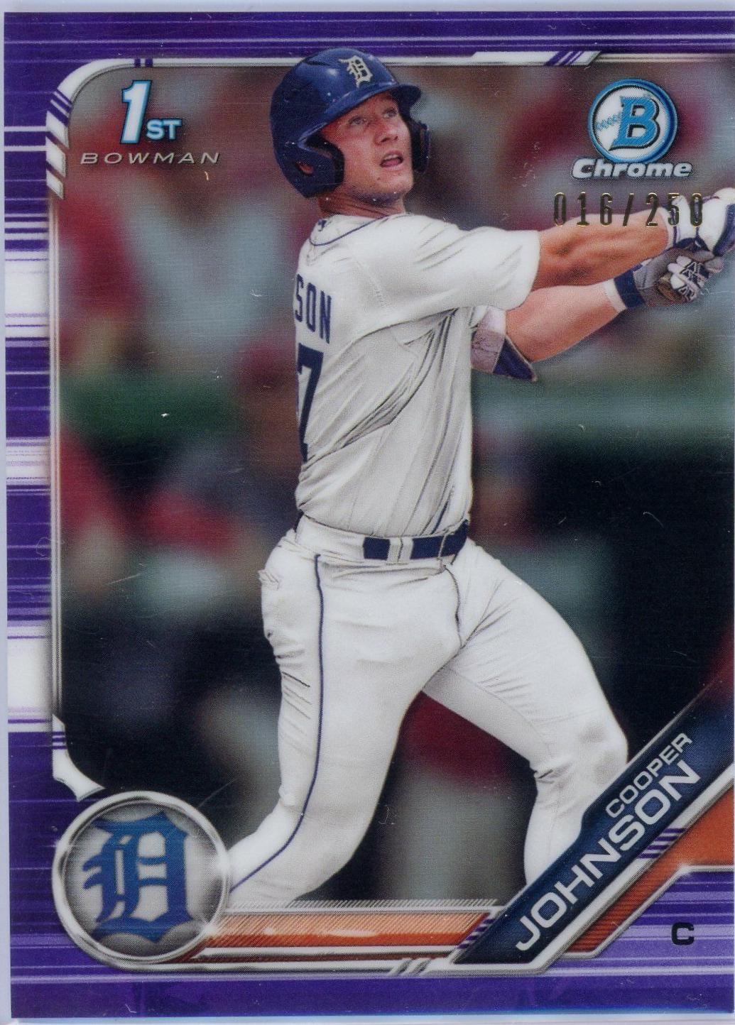 Cooper Johnson [Purple Refractor] #BDC-200