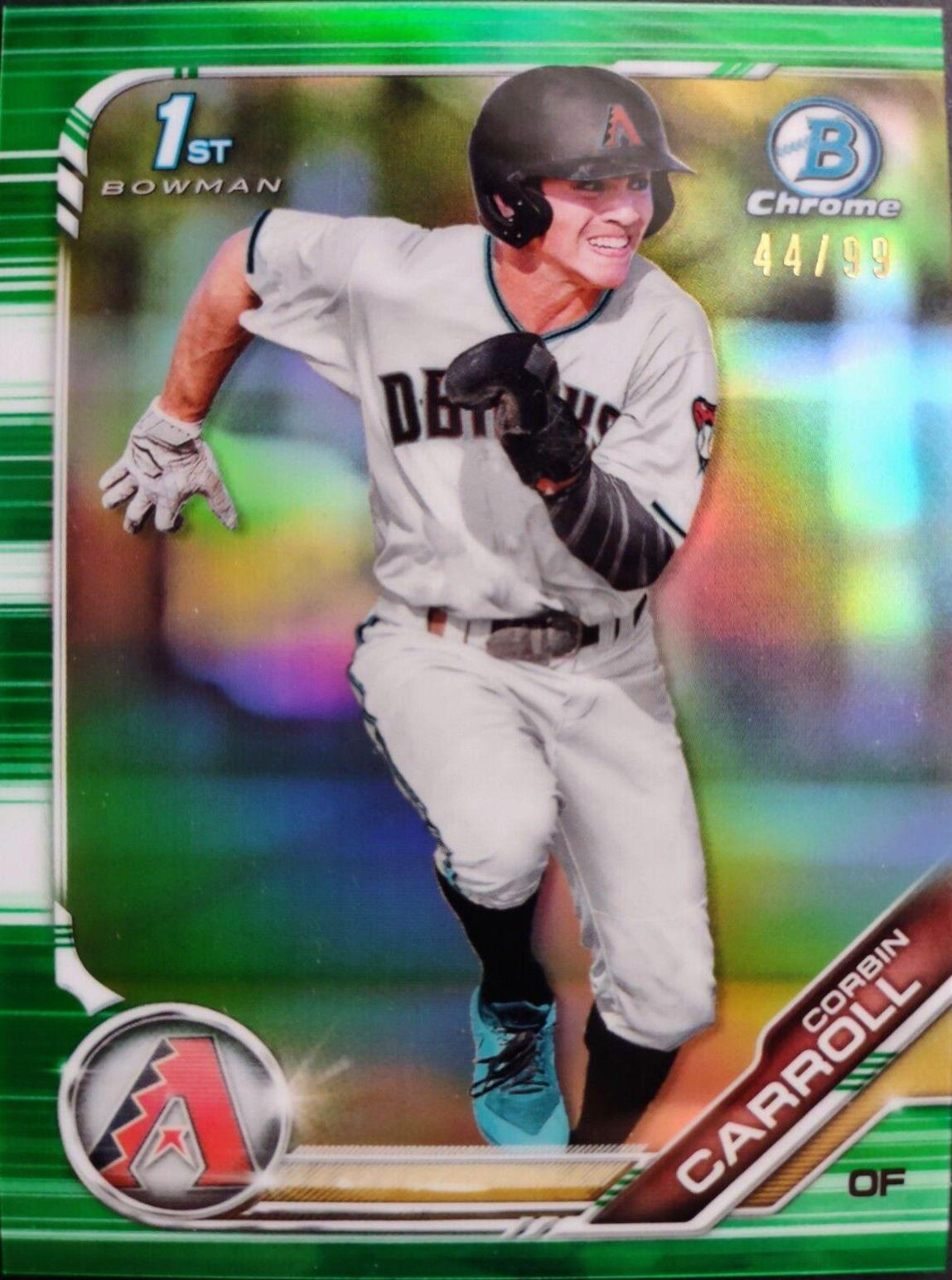 Corbin Carroll [Green Refractor] #BDC-125