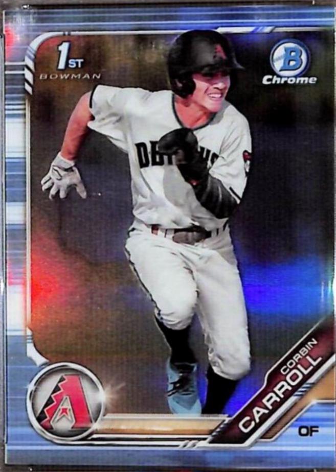 Corbin Carroll [Sky Blue Refractor] #BDC-125