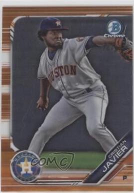 Cristian Javier [Orange Refractor] #BDC-160