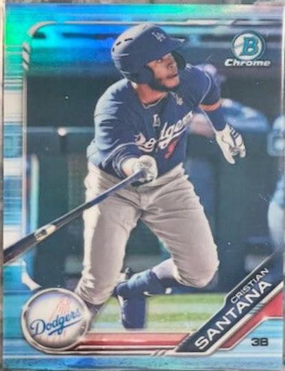 Cristian Santana [Blue Refractor] #BDC-80