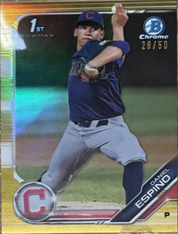 Daniel Espino [Gold Refractor] #BDC-27