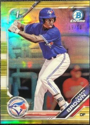 Dasan Brown [Gold Refractor] #BDC-63